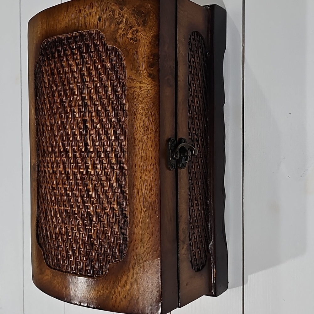 Brown Wooden Decorative Box